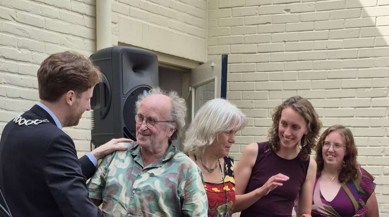 Wagenings Erezilver voor Henk van Ruitenbeek