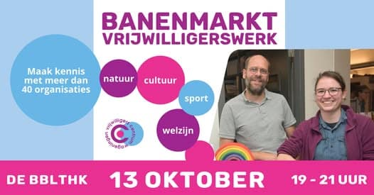 Banenmarkt vrijwilligerswerk 2026